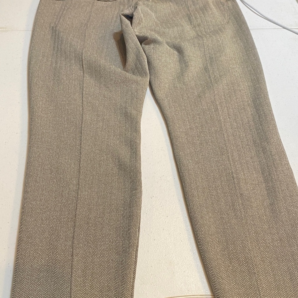 Athleta Taupe Herringbone leggings -dressy - Picture 12 of 13